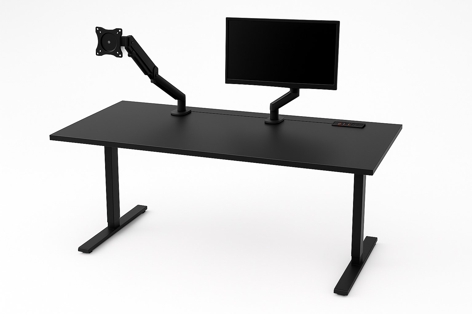 CRETOS Akıllı Masa - Bluetooth Kontrollü Yükseklik Ayarlı Ergonomik Ofis Masası